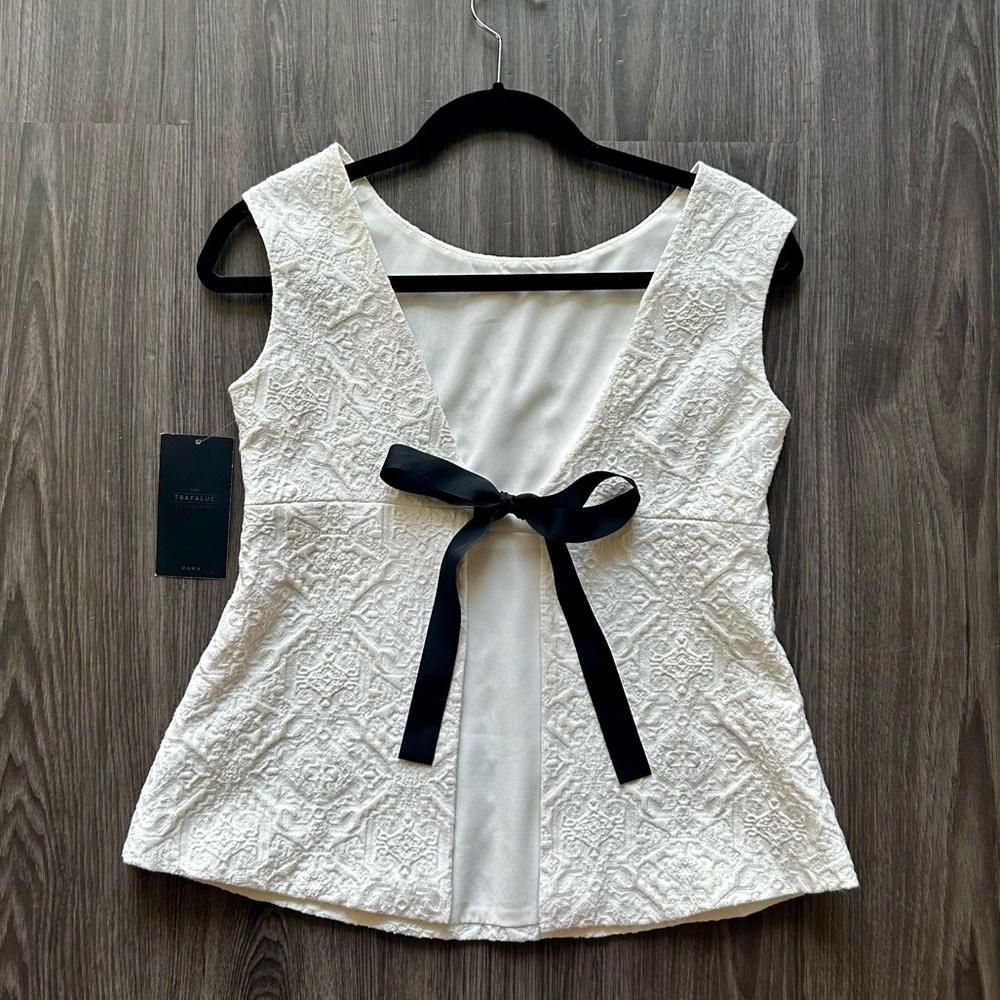 NWT Zara backless top